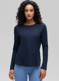 Pima Cotton Workout Long Sleeve