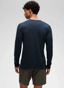 Poly Cotton-Blend Lightweight Long Sleeve