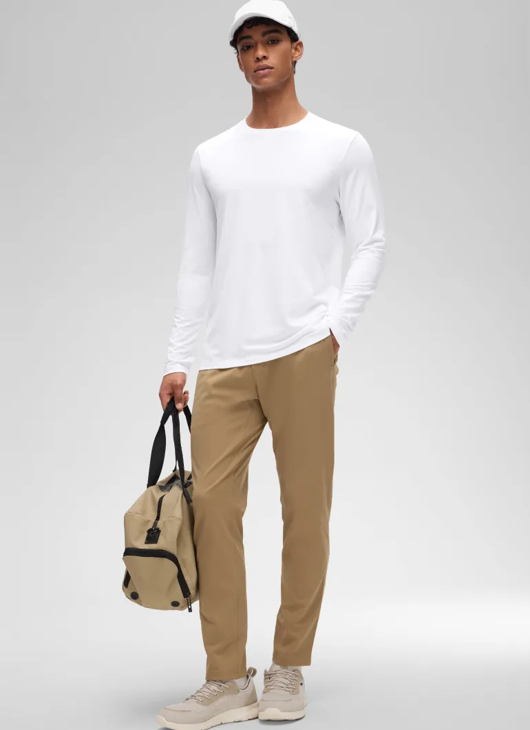 Poly Cotton-Blend Lightweight Long Sleeve