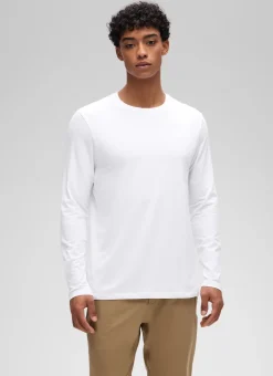 Poly Cotton-Blend Lightweight Long Sleeve