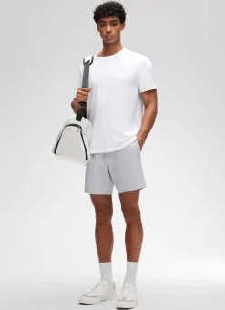 Poly Cotton-Blend Lightweight Short Sleeve