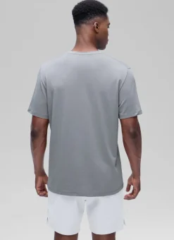 Poly Cotton-Blend Lightweight Short Sleeve