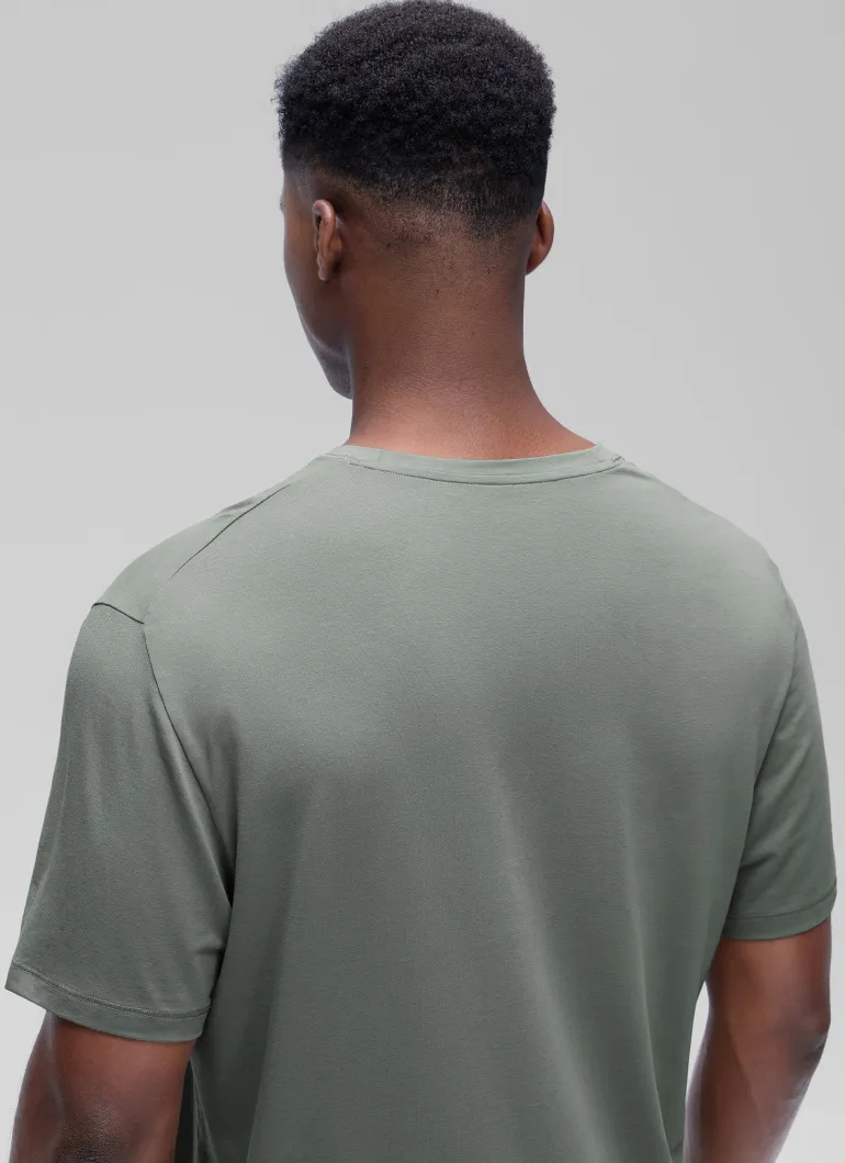 Poly Cotton-Blend Lightweight Short Sleeve