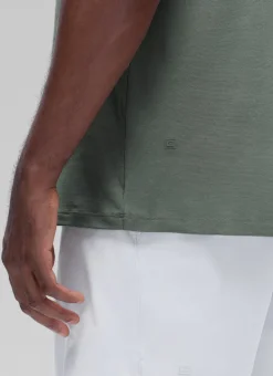 Poly Cotton-Blend Lightweight Short Sleeve