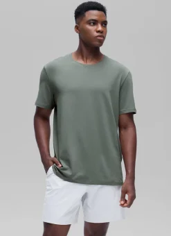 Poly Cotton-Blend Lightweight Short Sleeve