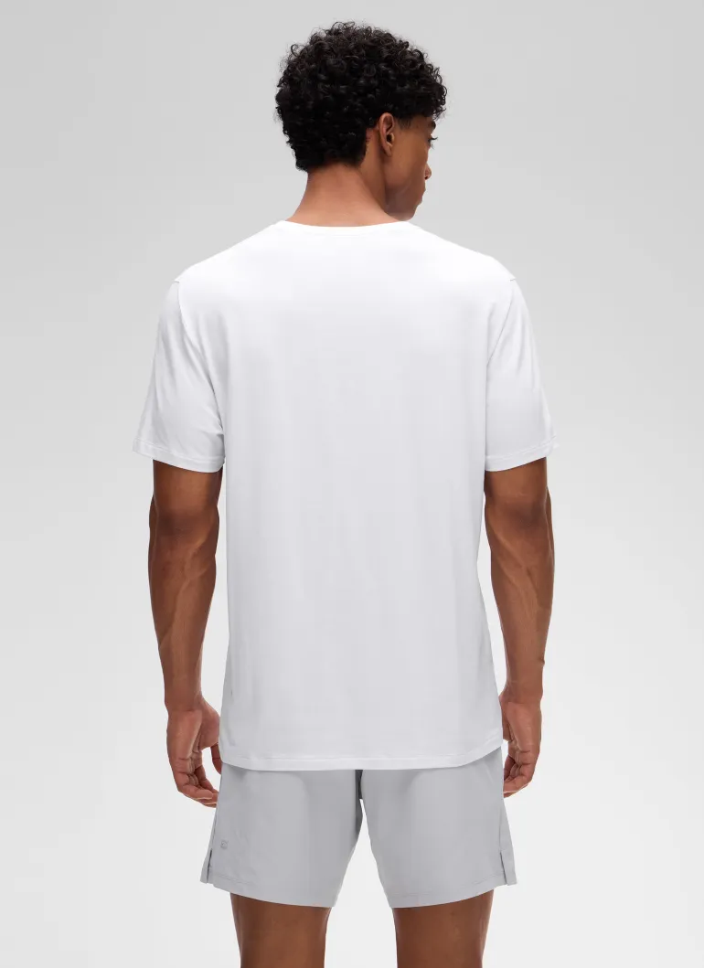 Poly Cotton-Blend Lightweight Short Sleeve
