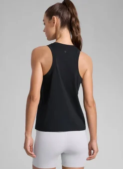 Poly Cotton-Blend Racerback Tank