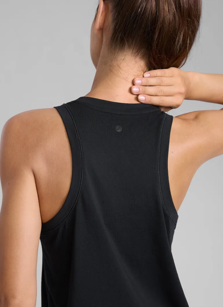 Poly Cotton-Blend Racerback Tank