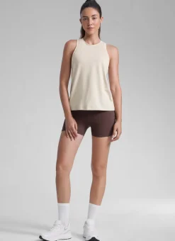 Poly Cotton-Blend Racerback Tank