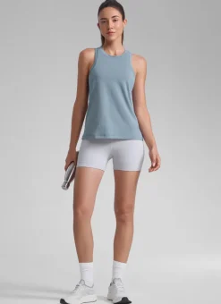 Poly Cotton-Blend Racerback Tank