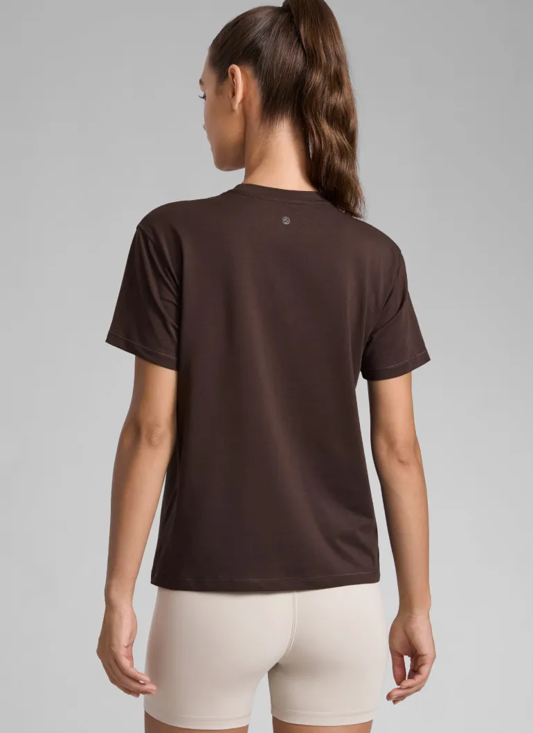 Poly Cotton-Blend Short Sleeves