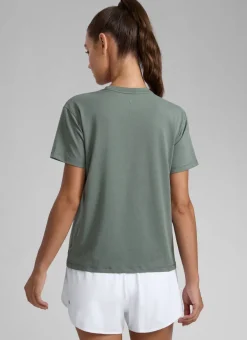 Poly Cotton-Blend Short Sleeves