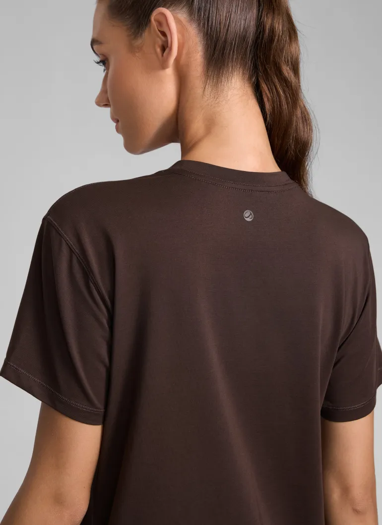 Poly Cotton-Blend Short Sleeves