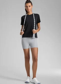 Poly Cotton-Blend Short Sleeves