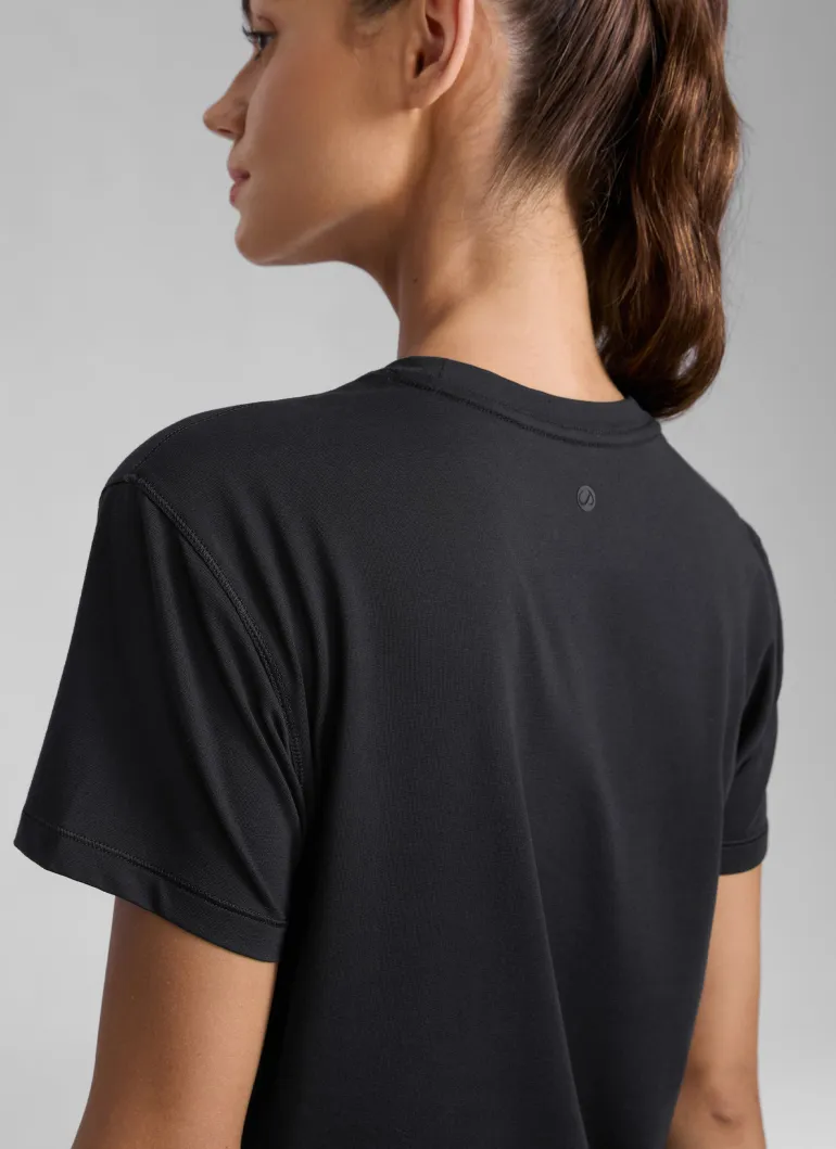Poly Cotton-Blend Short Sleeves