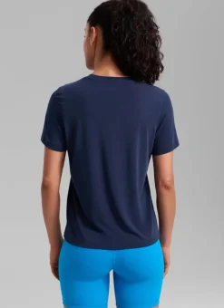 Quick Dry Crewneck Hip Length Short Sleeve