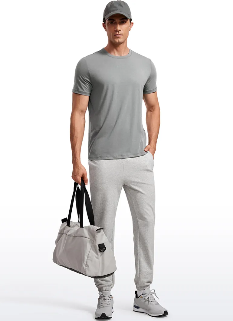 Quick Dry High Crewneck Short Sleeves Shirts