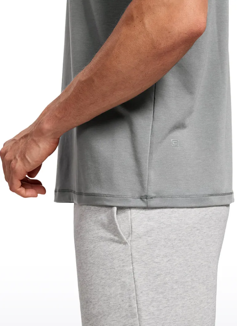 Quick Dry High Crewneck Short Sleeves Shirts