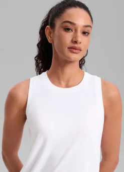 Quick Dry Racerback Hip Length Tank