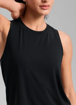 Quick Dry Racerback Hip Length Tank