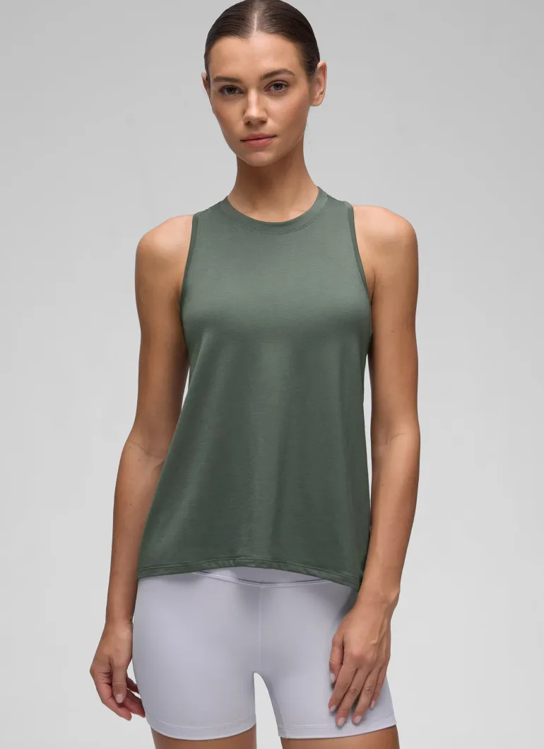 Racerback Casual Sleeveless Tank