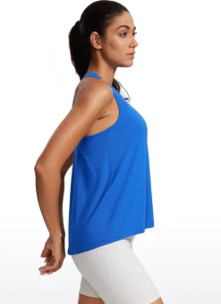Racerback Casual Sleeveless Tank
