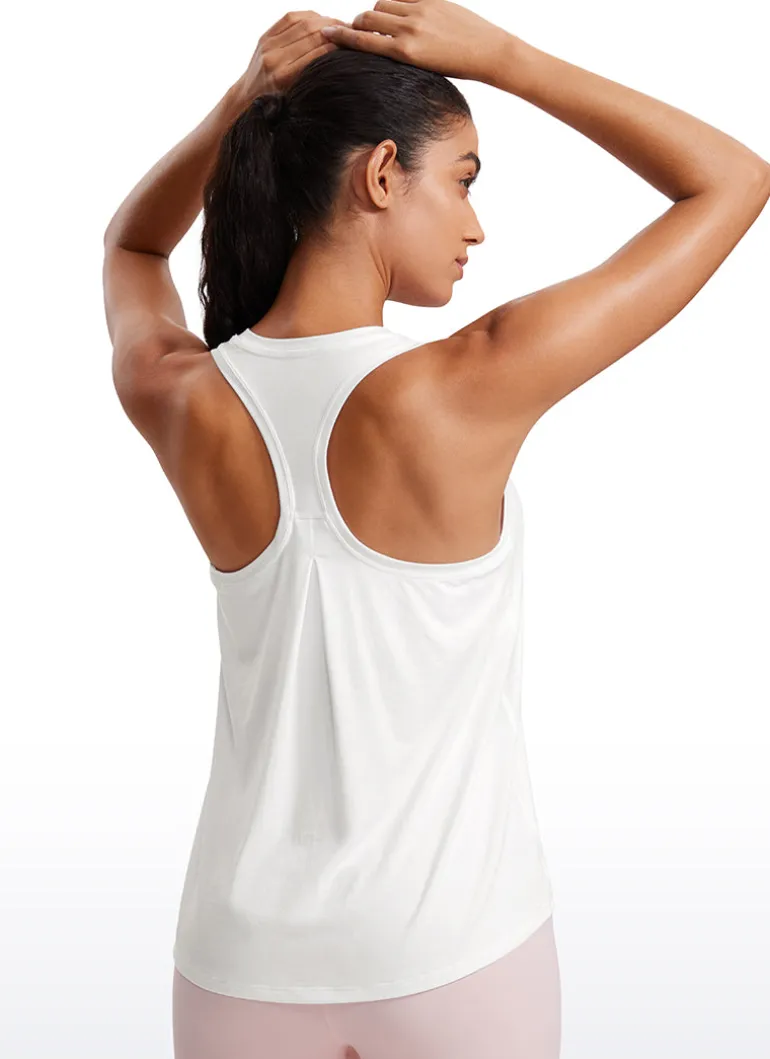 Racerback Casual Sleeveless Tank