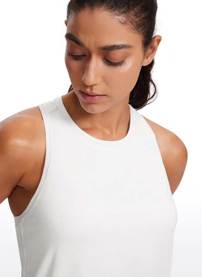 Racerback Casual Sleeveless Tank