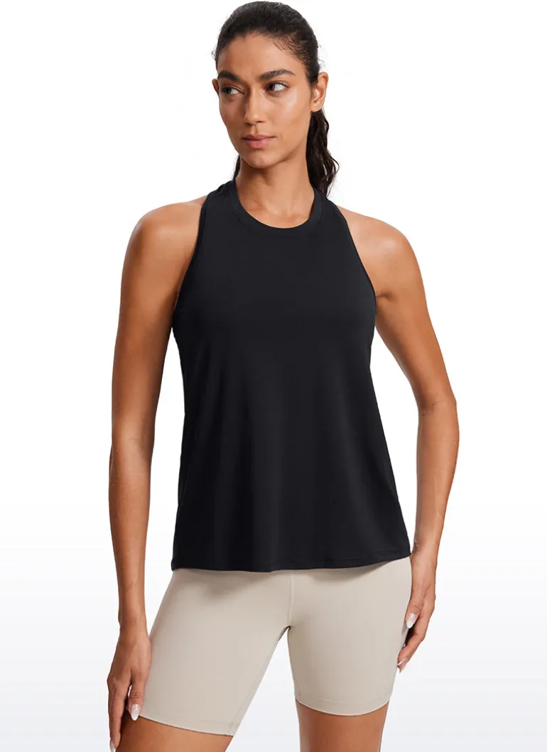 Racerback Casual Sleeveless Tank