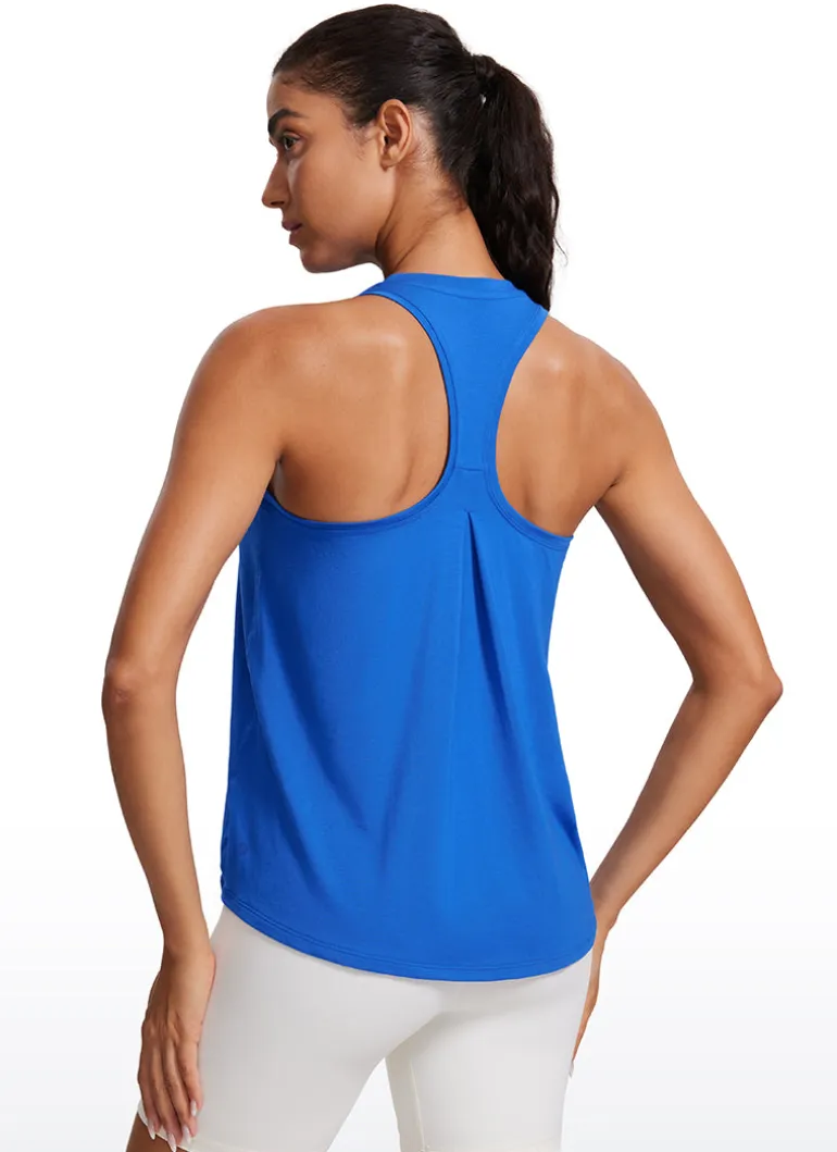 Racerback Casual Sleeveless Tank