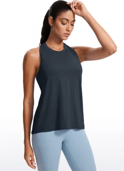 Racerback Casual Sleeveless Tank