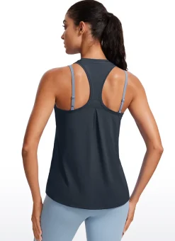 Racerback Casual Sleeveless Tank