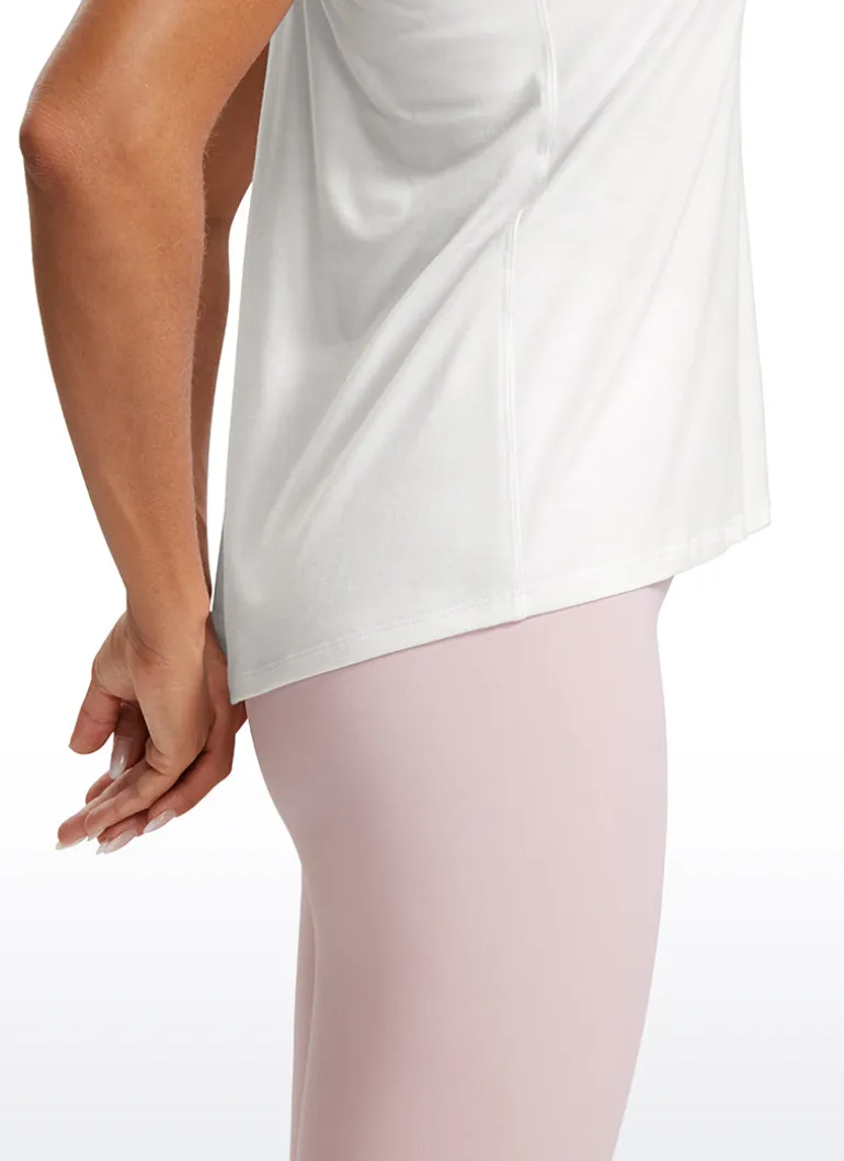 Racerback Casual Sleeveless Tank