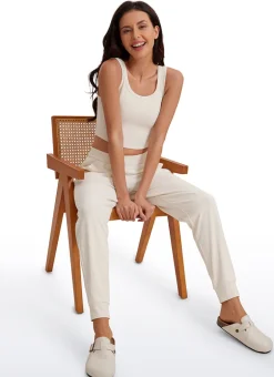 Ribbed Pocket Sweat Pant 28"