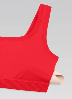 Ribbed U Back Sports Bra