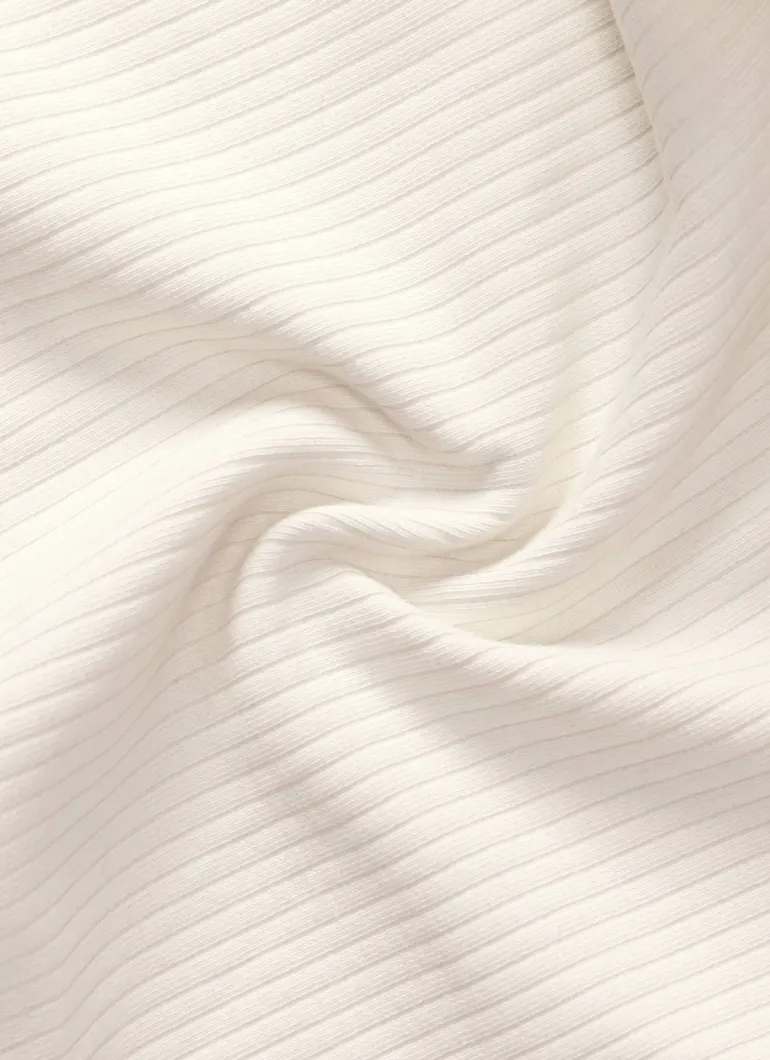 Ribbed U Neck Built in Bra Tank