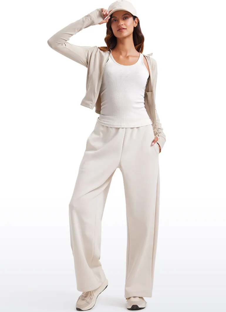Ribbed Waist Length Modal Racerback Tank