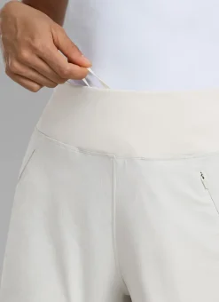 Ripstop Zip Pocket Mid Rise Shorts 4''