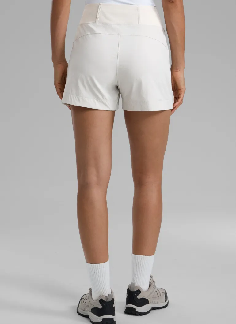 Ripstop Zip Pocket Mid Rise Shorts 4''