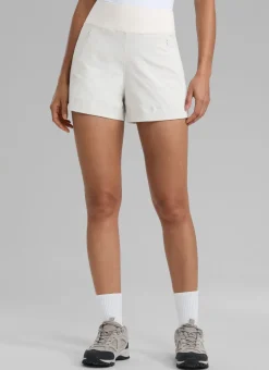 Ripstop Zip Pocket Mid Rise Shorts 4''