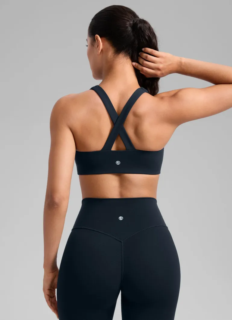 SculptAir Criss Cross Back Straps Sports Bra