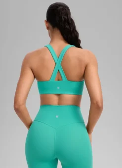 SculptAir Criss Cross Back Straps Sports Bra