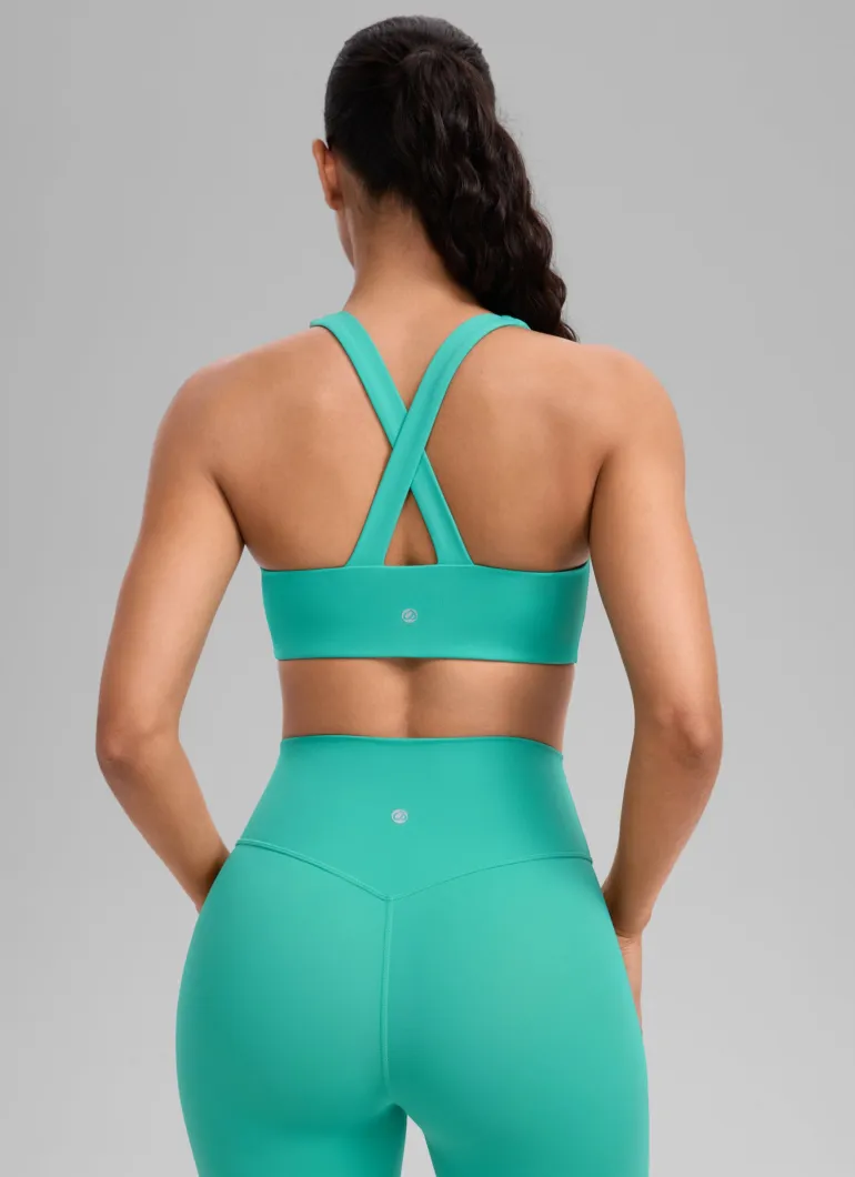 SculptAir Criss Cross Back Straps Sports Bra