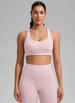 SculptAir Criss Cross Back Straps Sports Bra