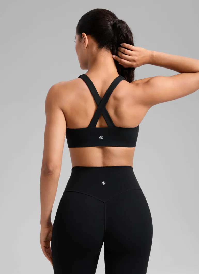 SculptAir Criss Cross Back Straps Sports Bra