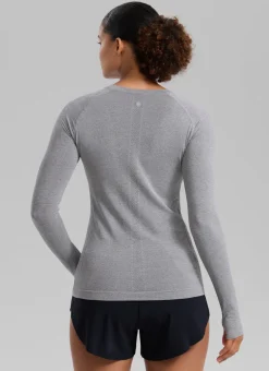 Seamless Crew Neck Long Sleeve