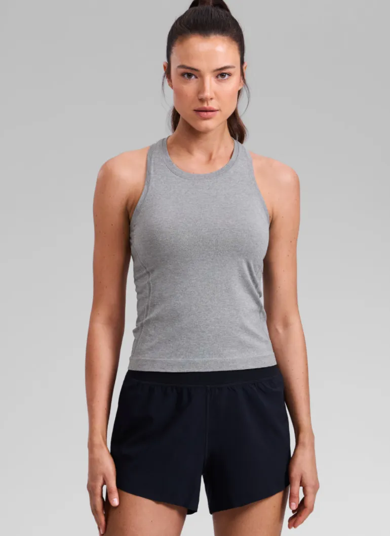 Seamless Crewneck Racerback Tank