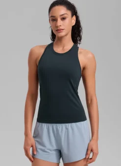 Seamless Crewneck Racerback Tank