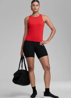 Seamless Crewneck Racerback Tank