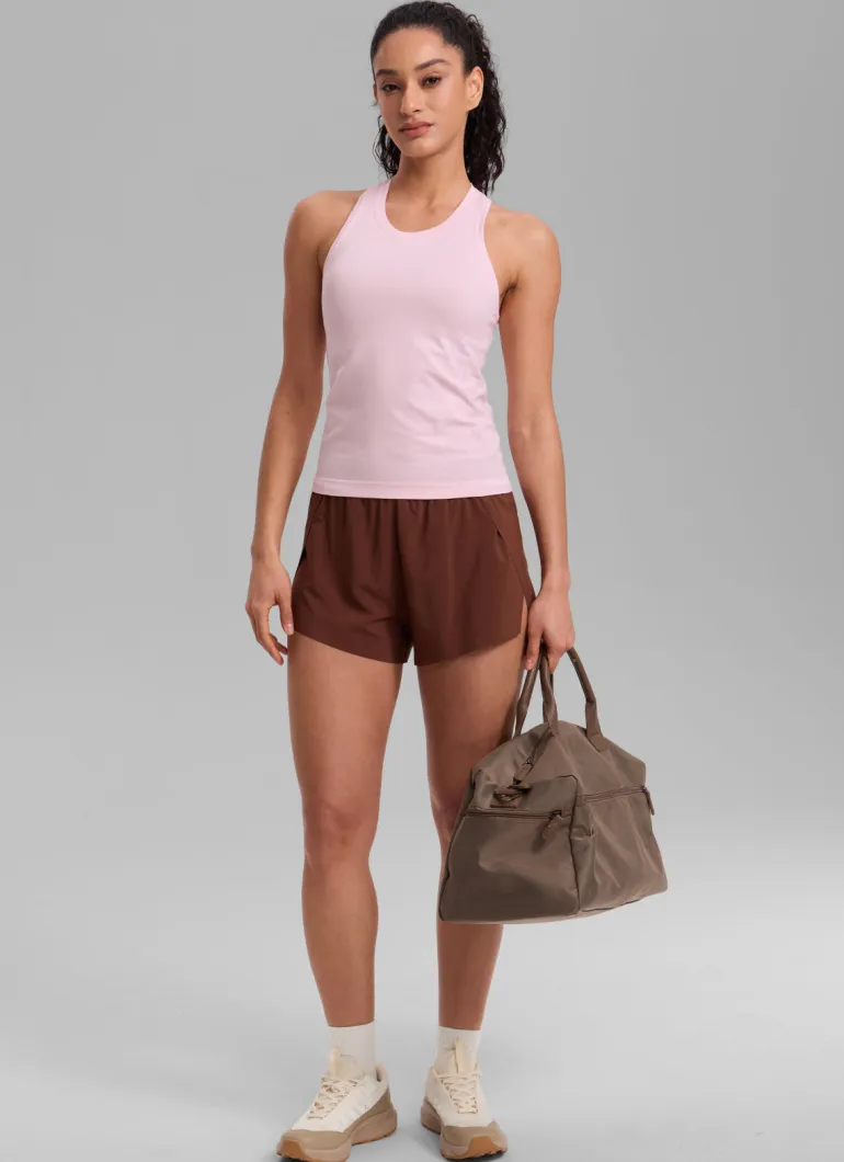 Seamless Crewneck Racerback Tank
